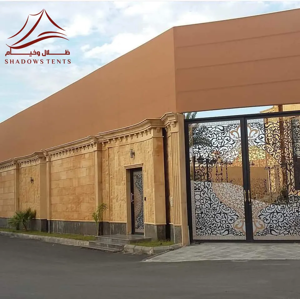 سواتر قماش للحوش جدة