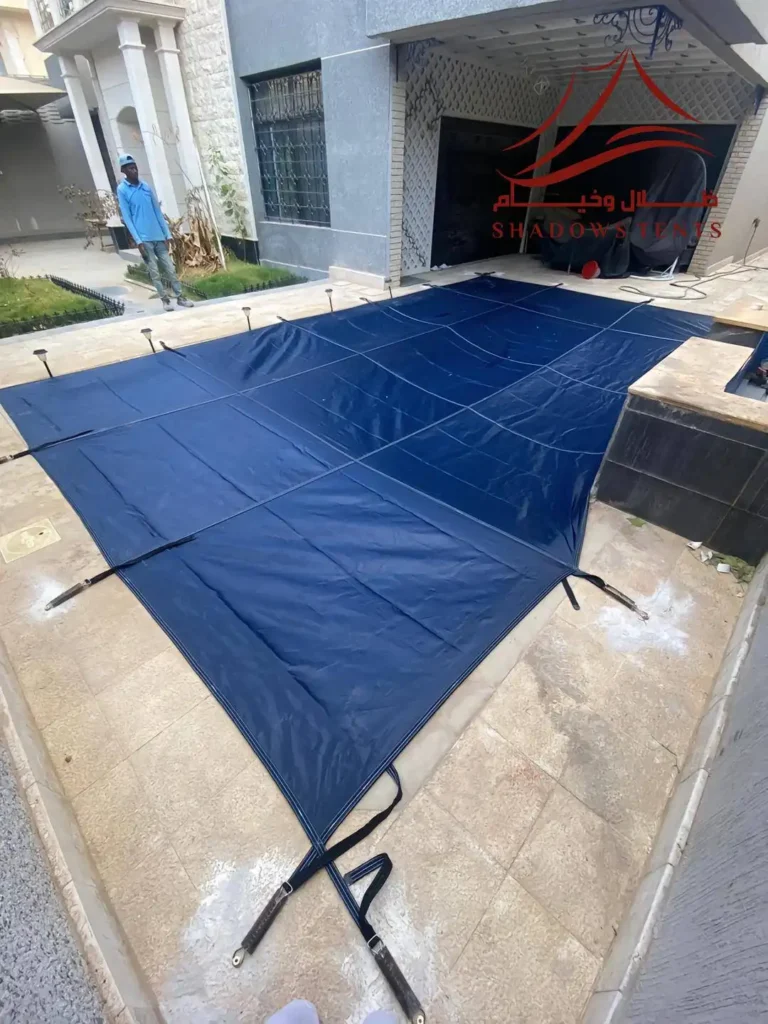 غطاء للمسبح الخارجي جدة